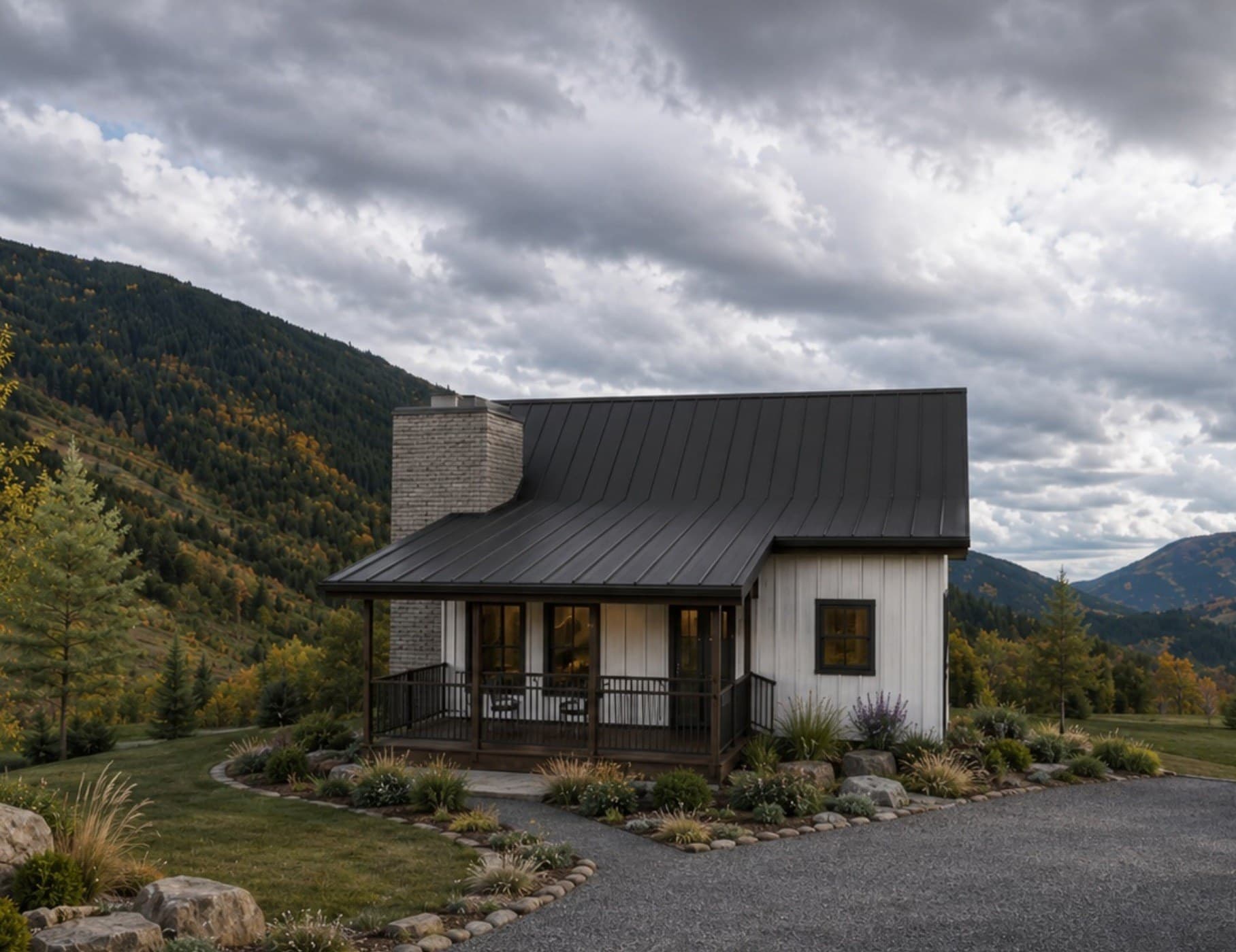Hillside Cottage exterior rendering