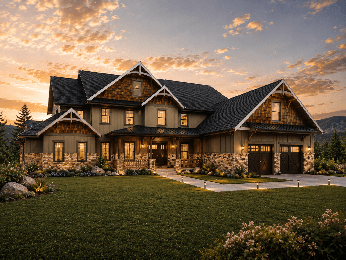 Stonehaven Lodge exterior rendering